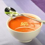 Crema de pimientos rojos