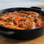 Fideuá con gambas