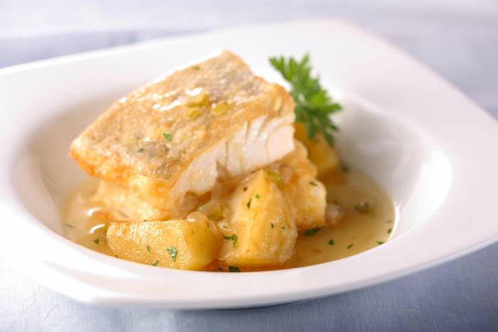 Guiso de bacalao