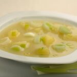 Porrusalda con pasta