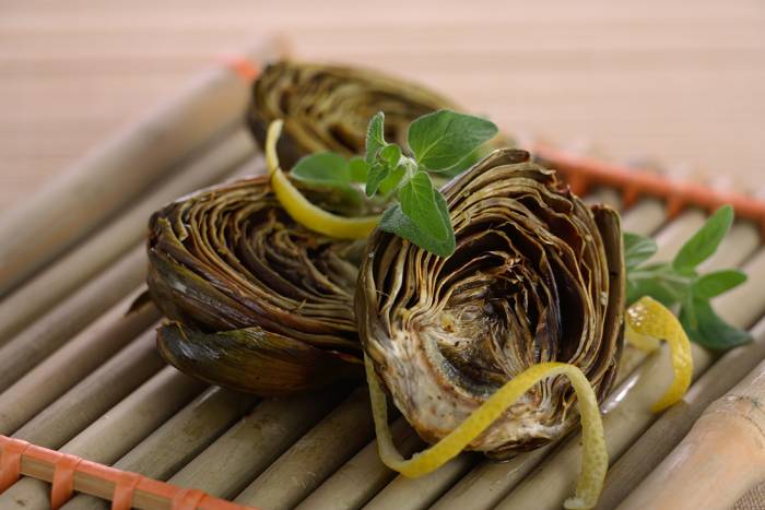 Alcachofas al horno