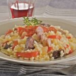 Arroz a la catalana con embutido