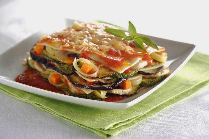 Lasaña de verduras