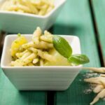 Macarrones al pesto