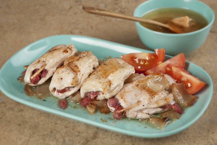 Rollitos de pollo