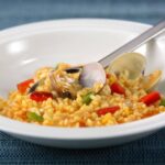 Arroz caldoso con costilla