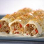 Canelones de berenjenas