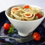 Pasta con berberechos