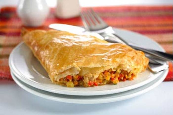 Strudel de verduras