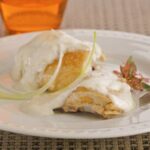 Pollo con salsa de yogur