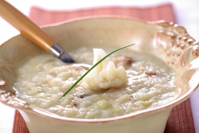 Sopa de coliflor