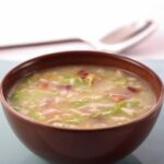 Sopa de repollo con arroz