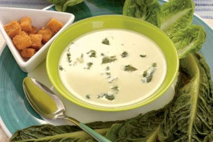 Sopa de lechuga