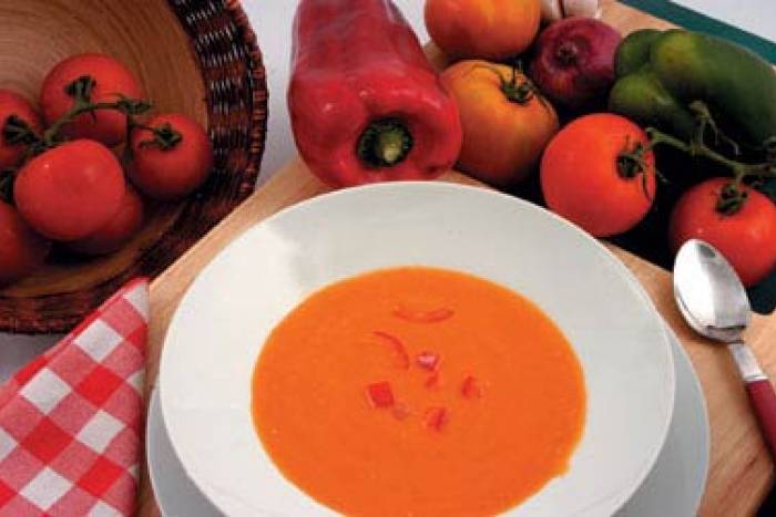 Sopa mediterránea