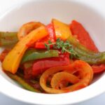 Estofado de pimientos y tomate