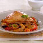 Pollo con sanfaina