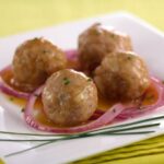 Albóndigas con salsa de cebolla