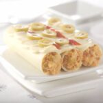 Canelones fríos de atún y olivas