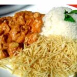 Strogonoff de pollo