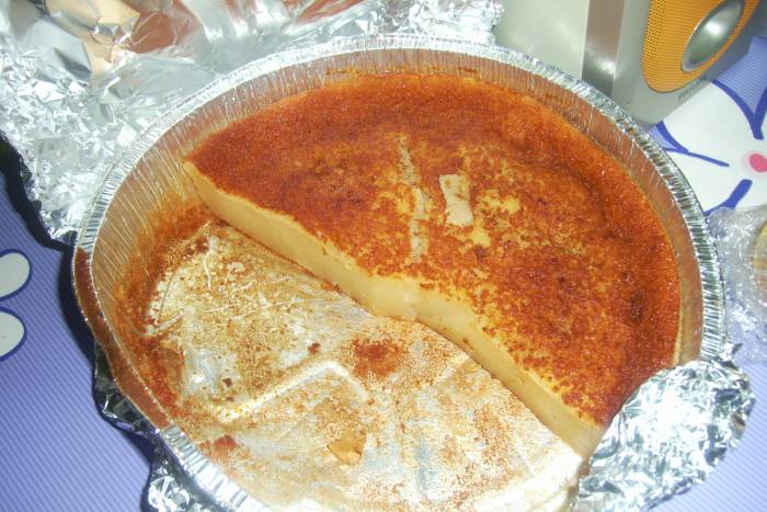 Quesada sin queso
