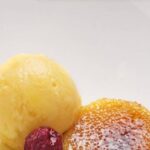 Crema de naranjas al horno