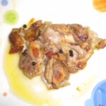 Pollo en salsa de perdiz