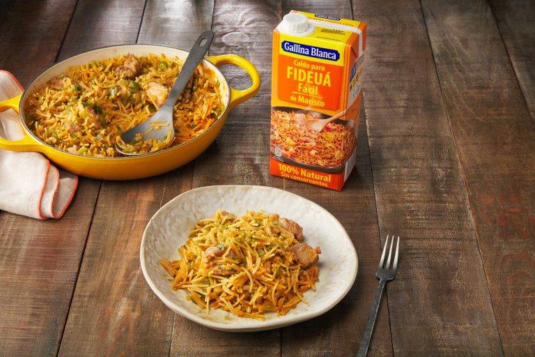 Fideos a la cazuela