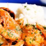 Pollo con gambas gustoso
