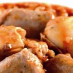 Arroz meloso de butifarra y sepias