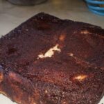 Dulce de pan de molde cubierto de chocolate