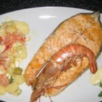 Salmón a la plancha