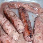 Longanizas al vino