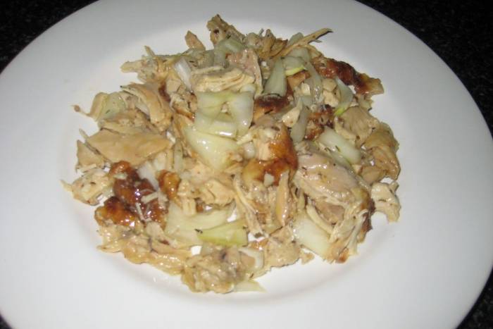 Ensalada de pollo asado