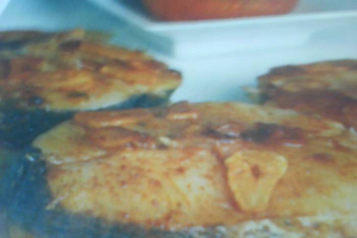 Merluza al ajillo