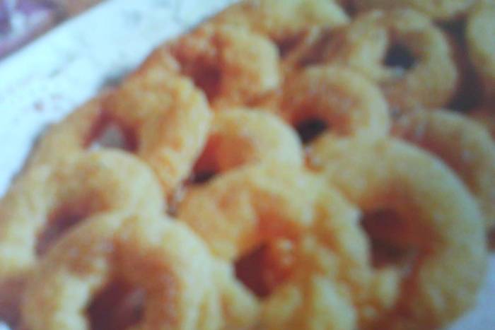 Rosquillas con azúcar y canela