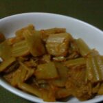 Cardo rehogado de dieta