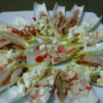 Endivias rellenas variadas de dieta