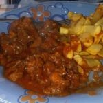 Carne al toro estilo gaditano
