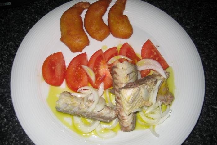 Caballa aliñada