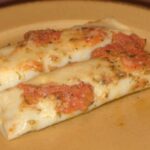 Canelones de puerro
