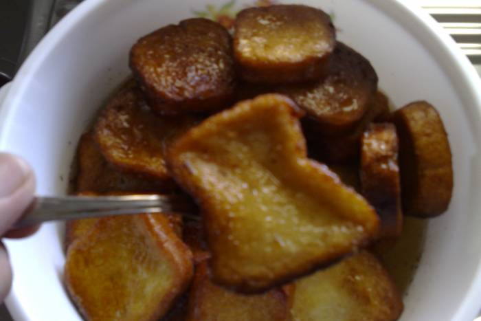 Torrijas sevillanas