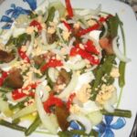 Ensalada campera de judías verdes