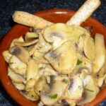 Champiñones al limón