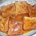 Torrijas con moscatel