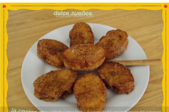 Torrijas rellenas de nocilla