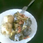 Brocoli con cacahuetes