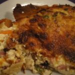 Quiche de verduras y bacon
