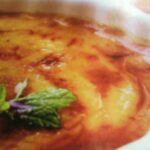 Arroz con leche quemado