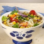 Ensalada de pasta con vinagreta