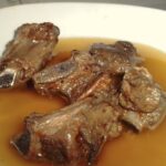 Costillas adobadas en aceite